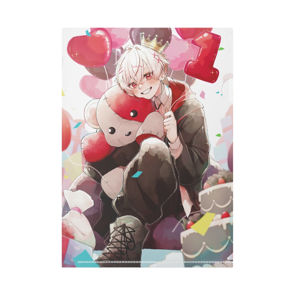 1周年クリアファイル