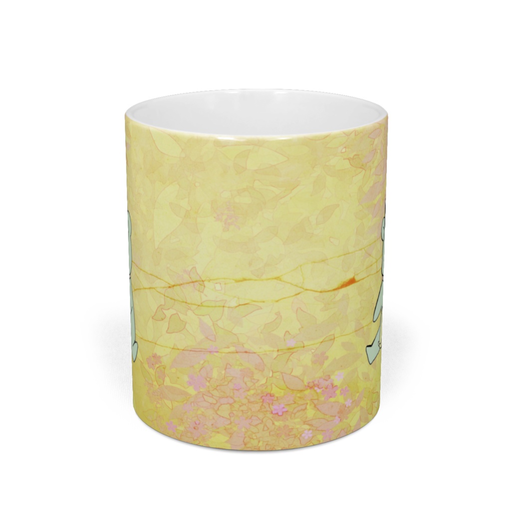 クマとヒヨコ【オレンジ】