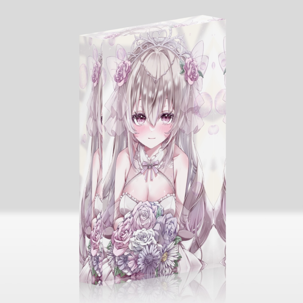 【ハーフアニバーサリー】纏ロコ アクリルブロック