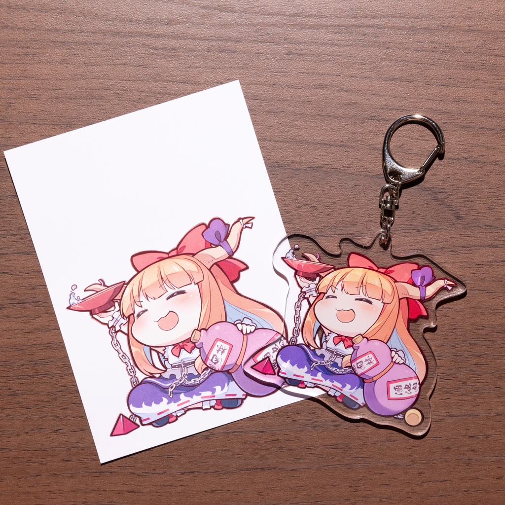 幻想遊戯<酔>アクリルキーホルダー 萃香さん