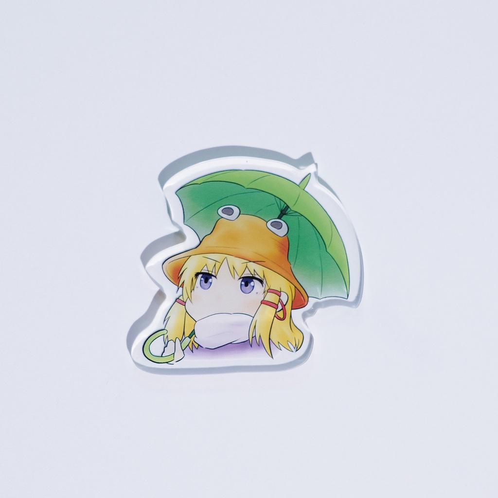 諏訪子ちゃん&フランちゃんモチーフ ピアノアクリルシール