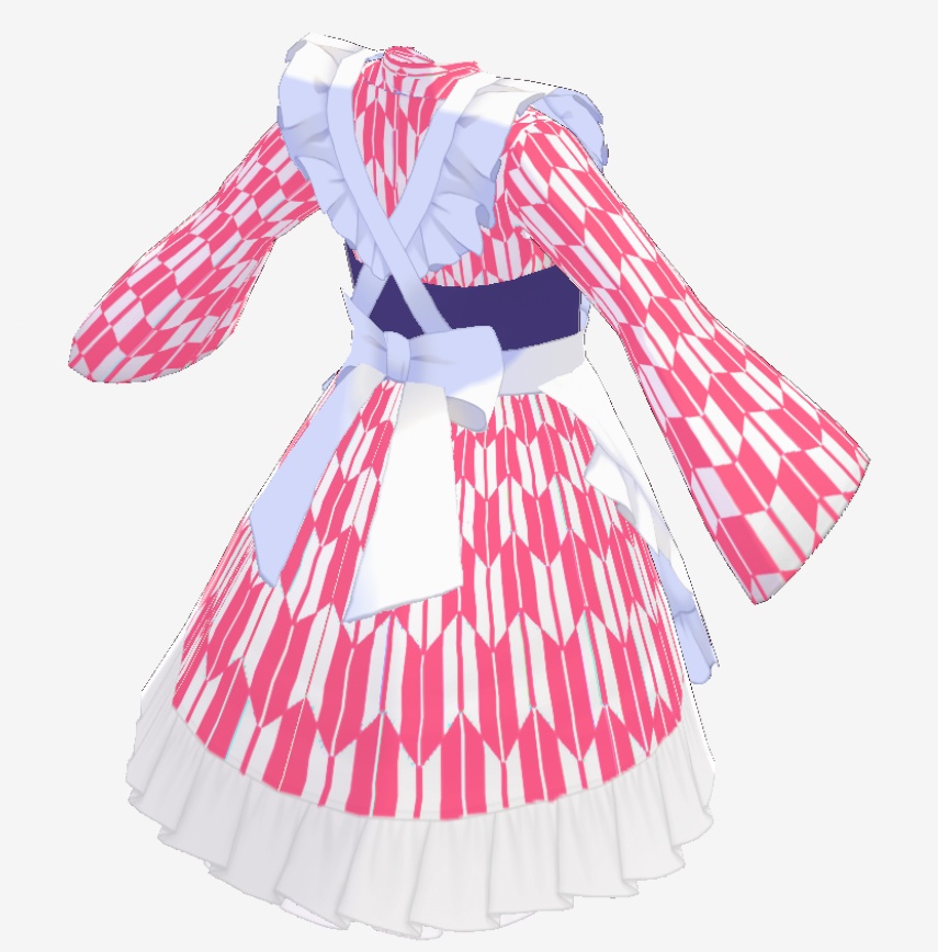 和風メイド服001