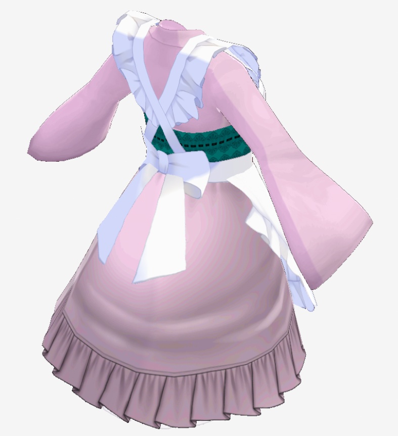 和風メイド服002