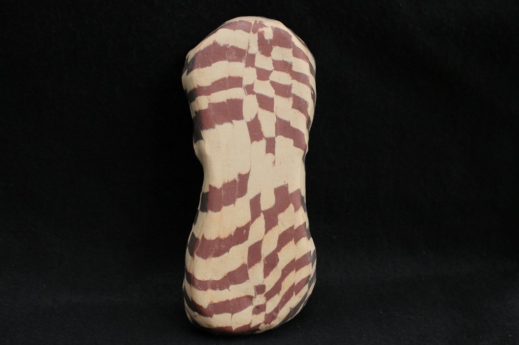 陶器「猫のひょうたん皿」