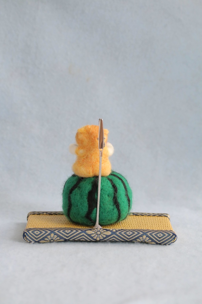 【スイカ猫太郎(茶白猫2号)】