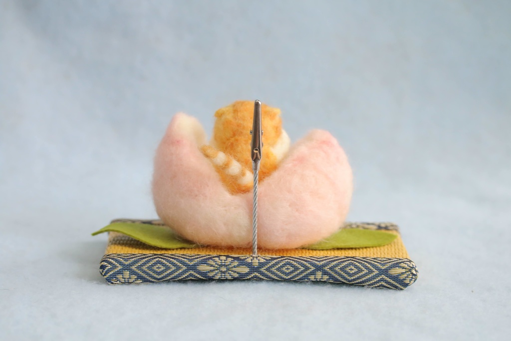 【桃太郎ねこ(茶白猫)尻尾あり】