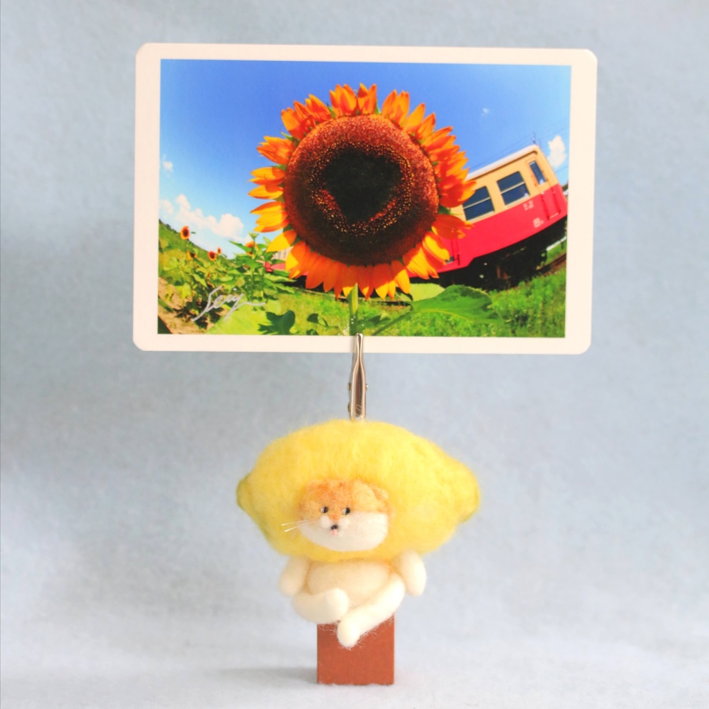 【ねこレモン(茶白猫)】