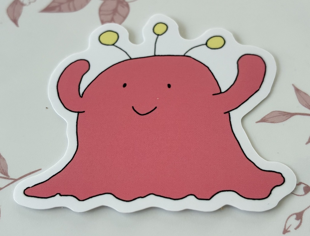 謎爆誕ちゃんステッカー+おまけ