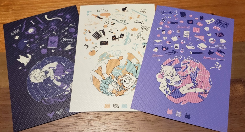 ポストカード(九州コミティア3頒布図柄)