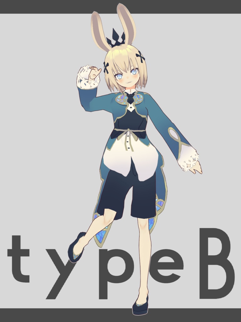 【VRoidモデル】ふしぎなこ【VRM/オリジナル3Dモデル】