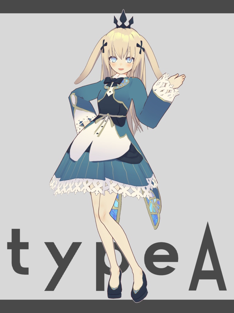 【VRoidモデル】ふしぎなこ【VRM/オリジナル3Dモデル】