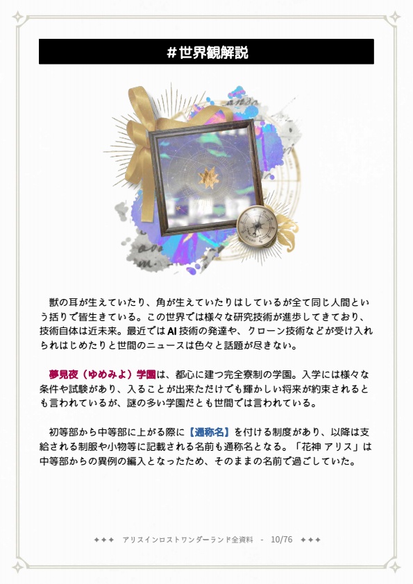 マーダーミステリー「アリスインロストワンダーランド」