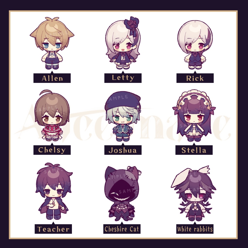 【10周年記念販売】Alicemareアクリルフィギュア