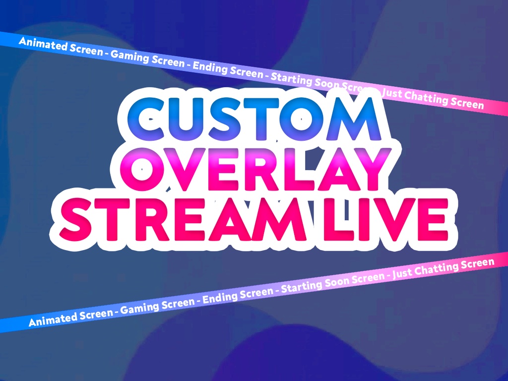 【配信画面】ストリート系 かっこいい 待機画面 / Street Grunge Stream Overlay【VTuber/Twitch】