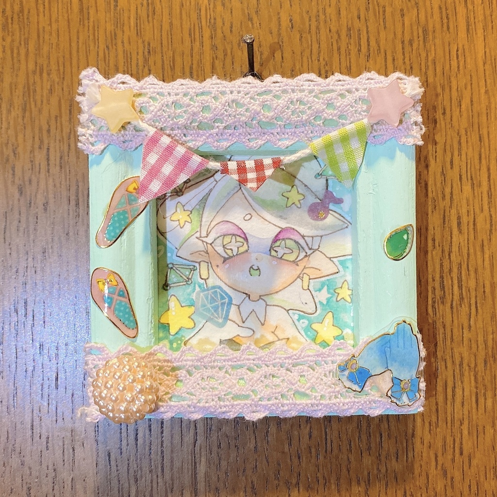 スプラトゥーン  ホタルちゃん  ミニ原画 ♩