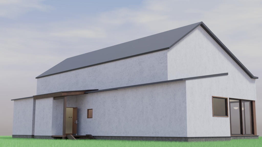 【3Dモデル】心安らぐ別荘