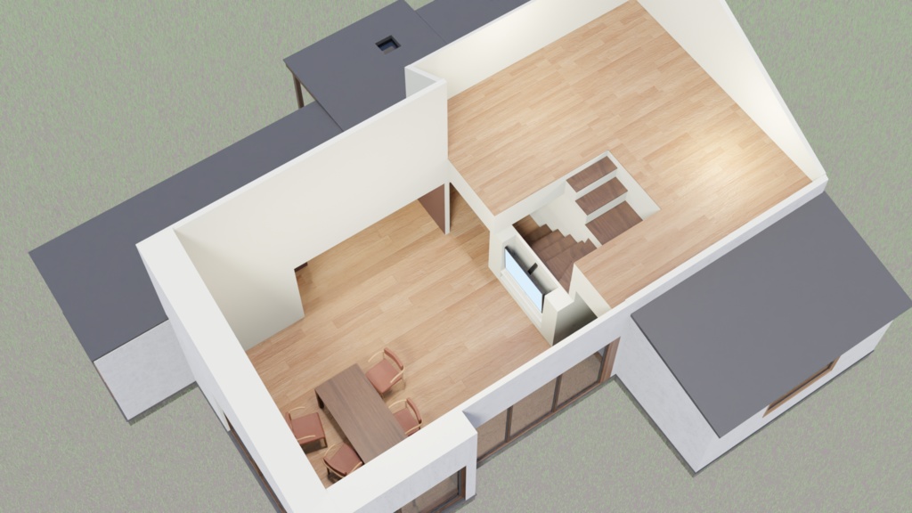 【3Dモデル】心安らぐ別荘