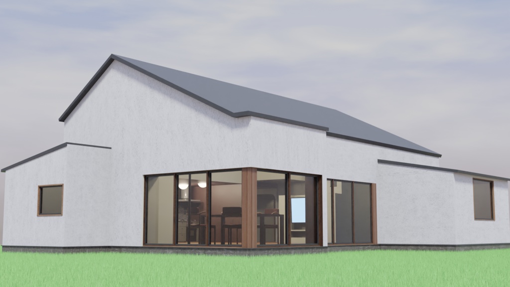 【3Dモデル】心安らぐ別荘