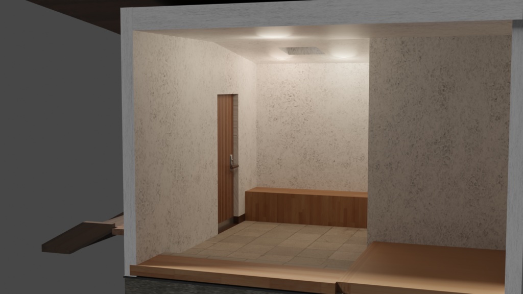 【3Dモデル】心安らぐ別荘