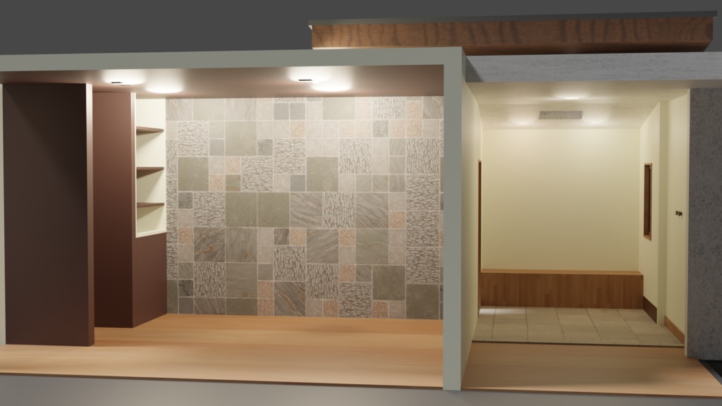 【3Dモデル】心安らぐ別荘