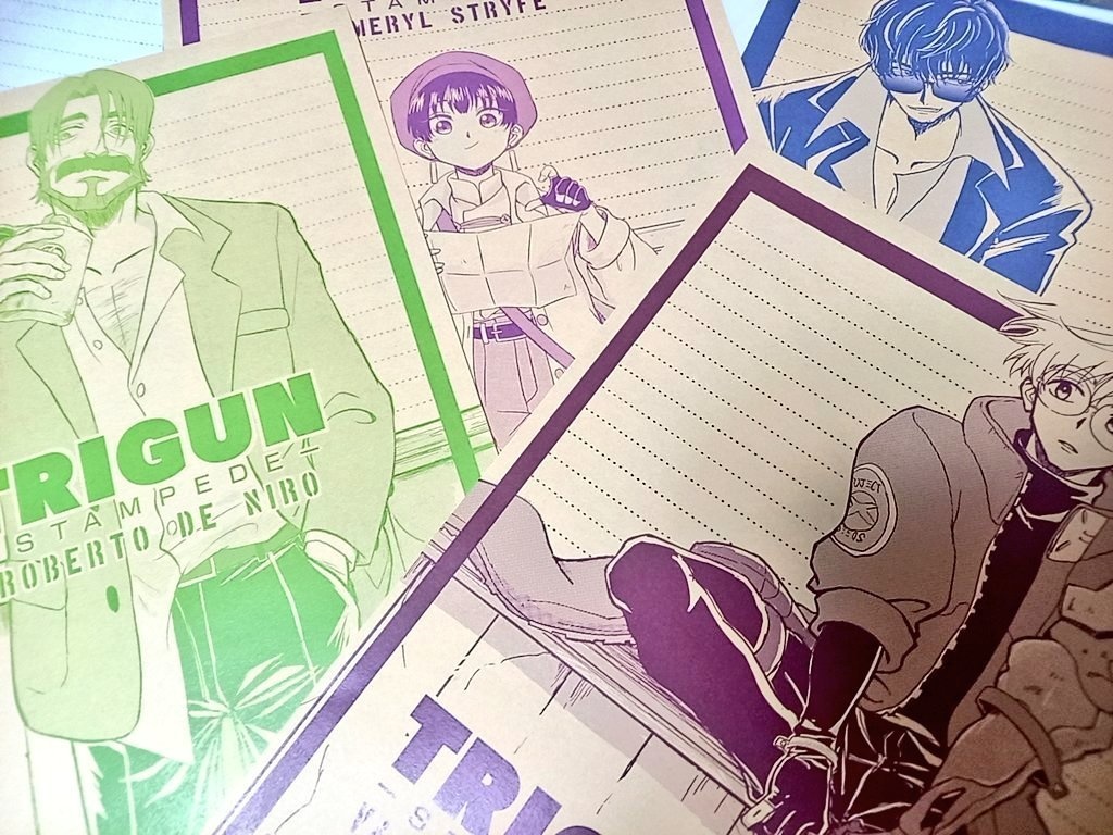 トライガン スタンピード便箋(ロベルトver)