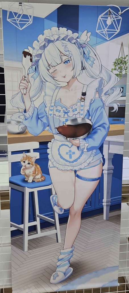 砂糖あま 等身大タペストリー