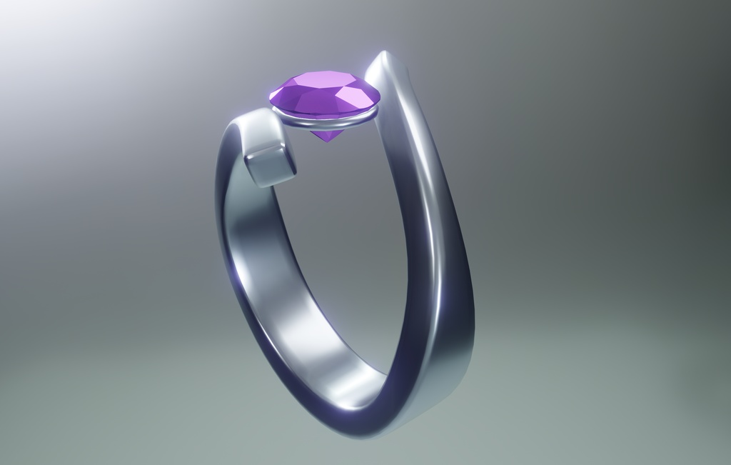 VRChat向けアクセサリー 指輪