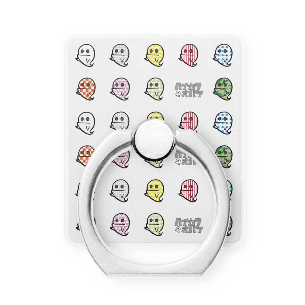 ハイカラオバケ　スマホリング