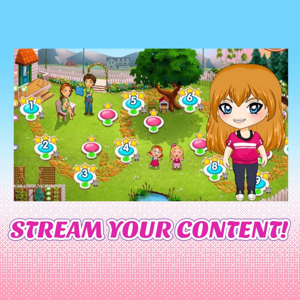 Live2D customizable model, premade model, chibi model