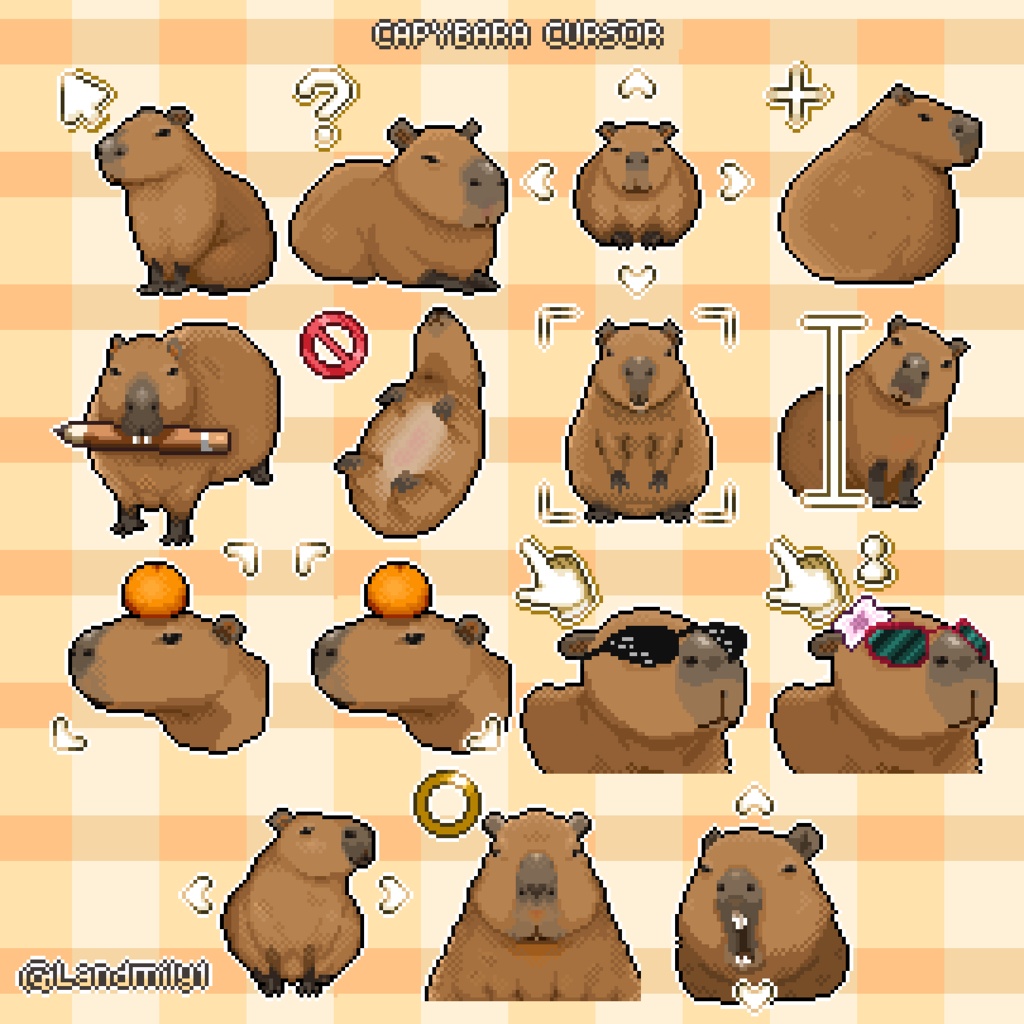 カピバラマウスカーソル
