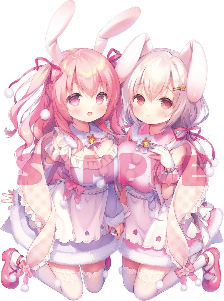 【受注生産】ふわもこダブル桜ちゃんアクスタ