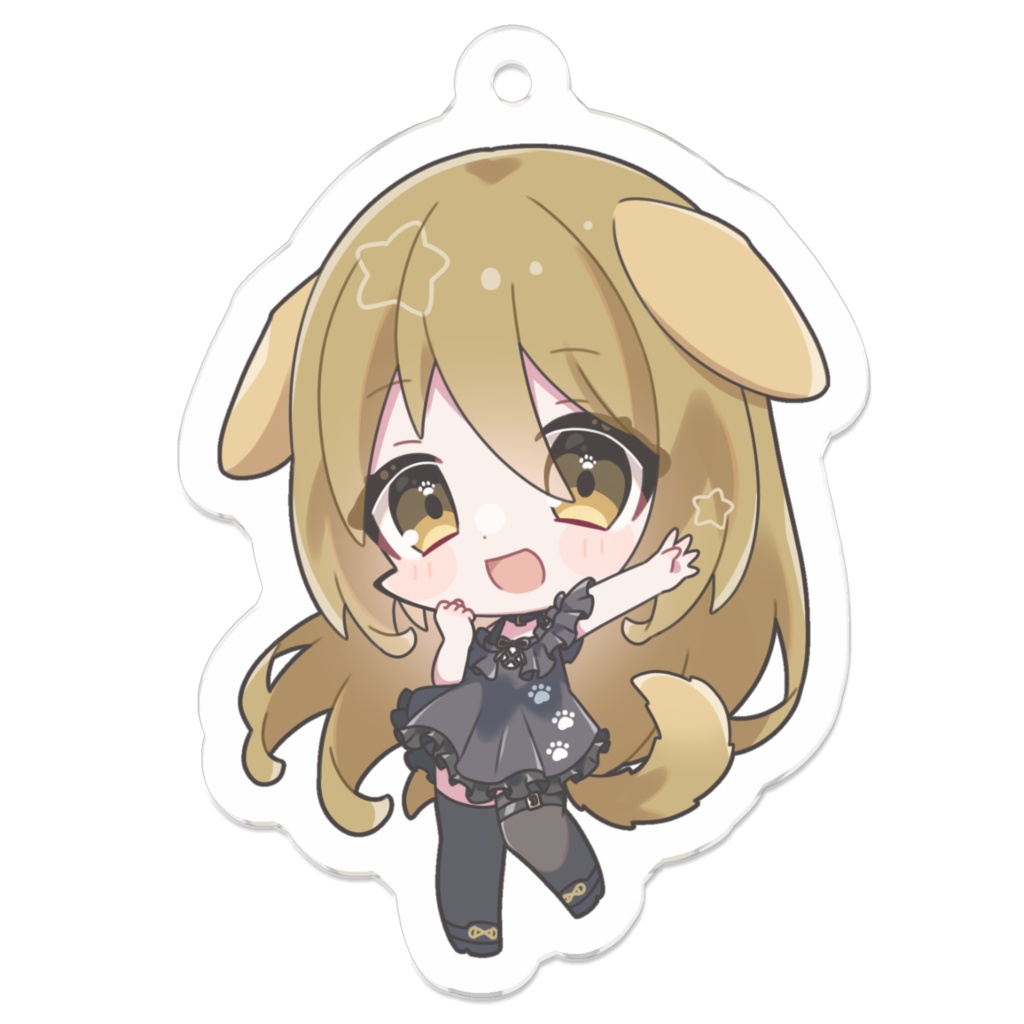 なゆきSDキャラアクリルキーホルダー