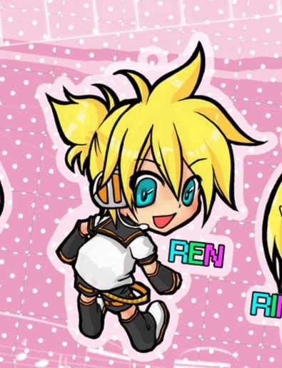アクリルキーホルダー 鏡音レン