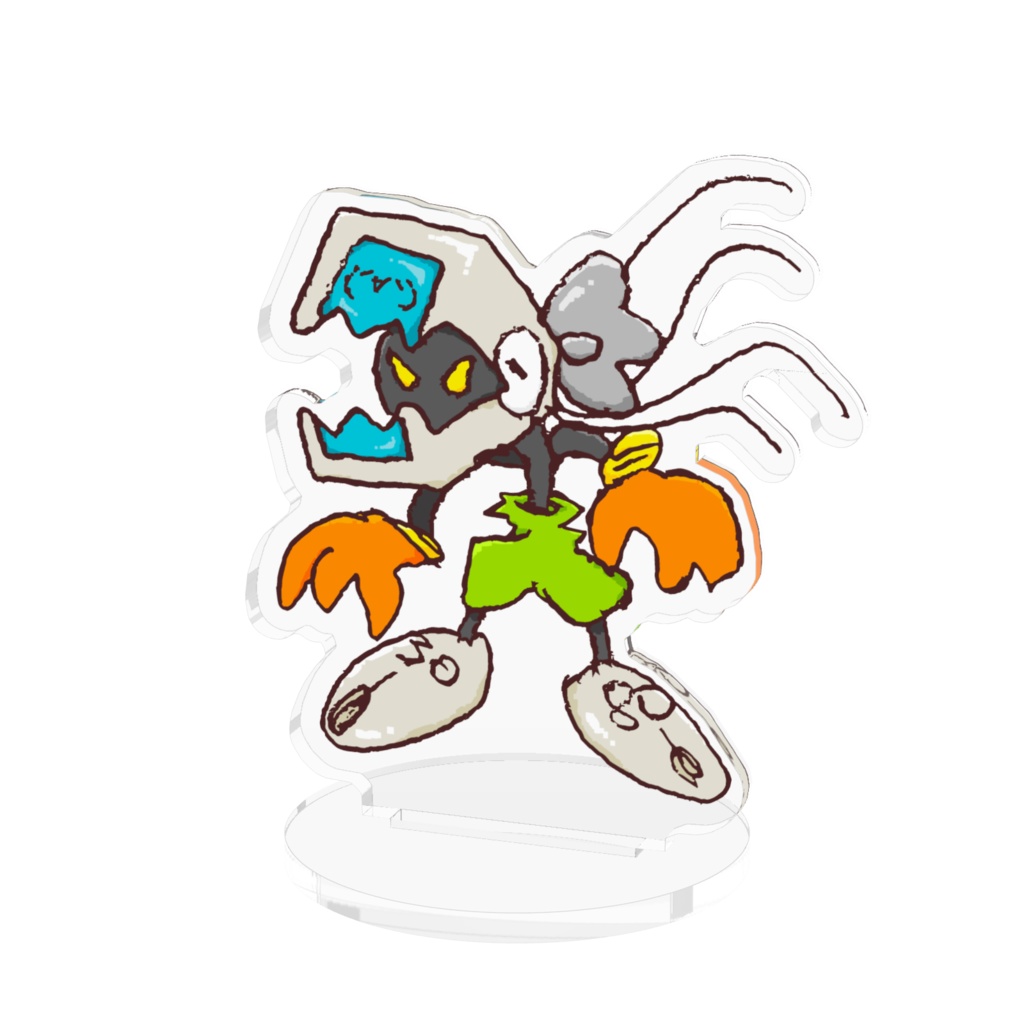 Glitchy Byte -4gboy- Acrylic Standee