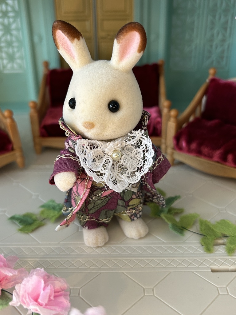 シルバニア モーブクリームカップル19