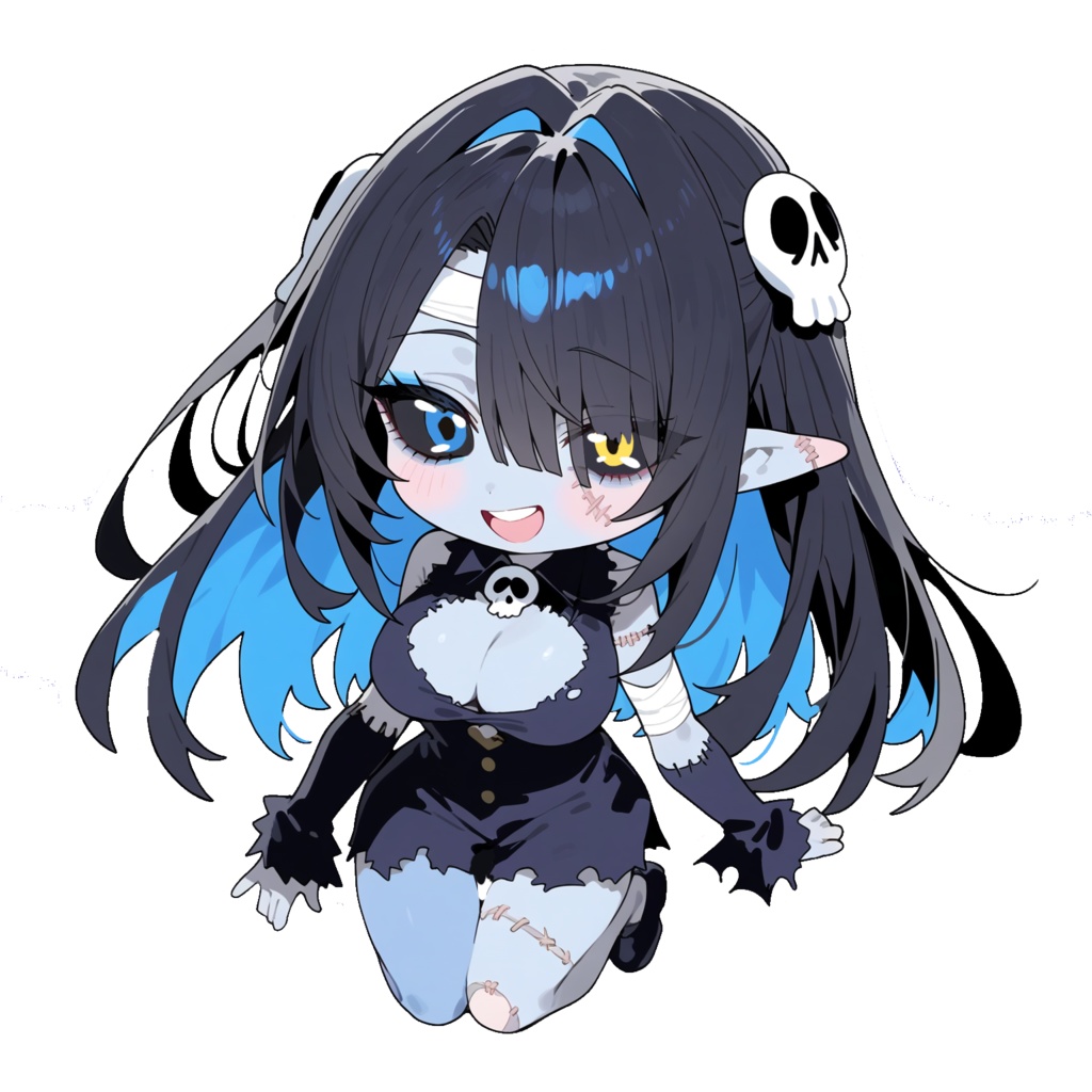 【欺 神《ボク》の最低最高の戀-境界に咲ク祈りと嘘-】】ハロウィンイベントver キャラクターシールステッカーセット【各種3種/ランダム制】