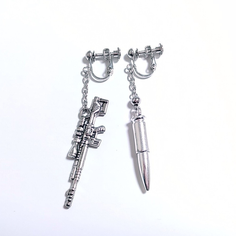 スナイパーライフル*ピアス/イヤリング/ネックレス/チャーム