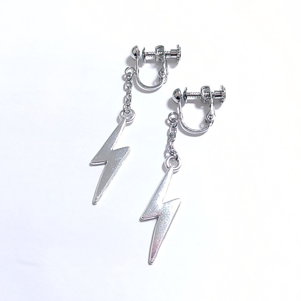 雷(サンダー)ピアス/イヤリング/ネックレス