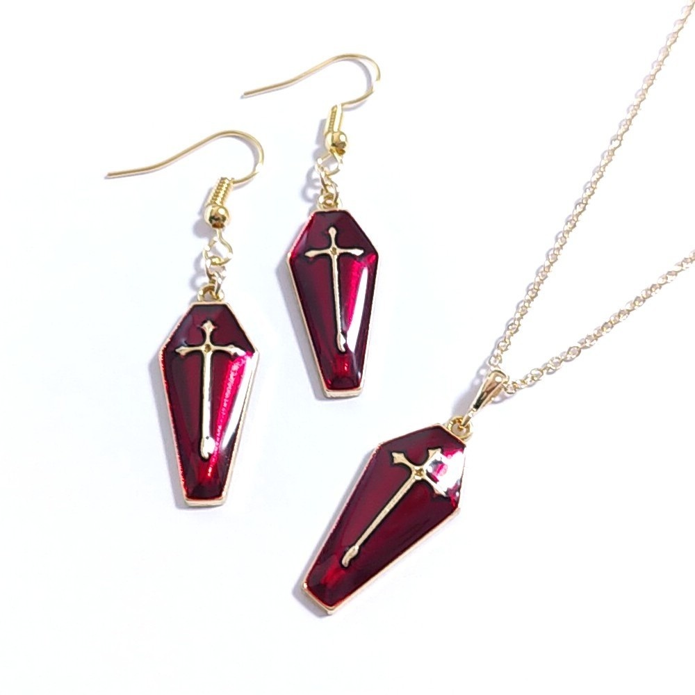 ハロウィン★棺(柩)/ピアス/イヤリング/ネックレス