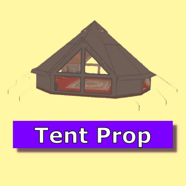 キャンプテント / Camp Tent 【VRChat・VRCFury対応】