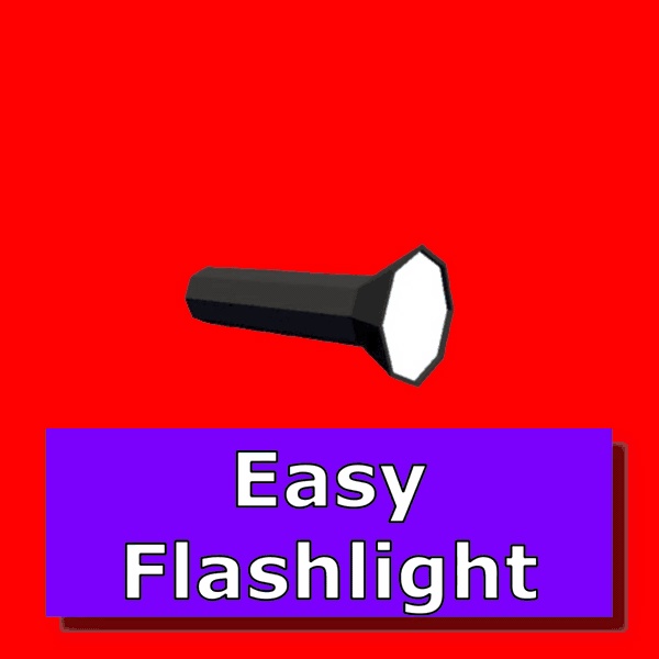 アバター用フラッシュライト / Easy Avatar Flashlight【VRChat・VRCFury対応】