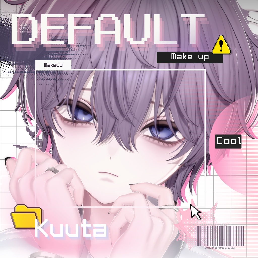 【4アバター対応】📁DEFAULT⚠ // Makeup texture
