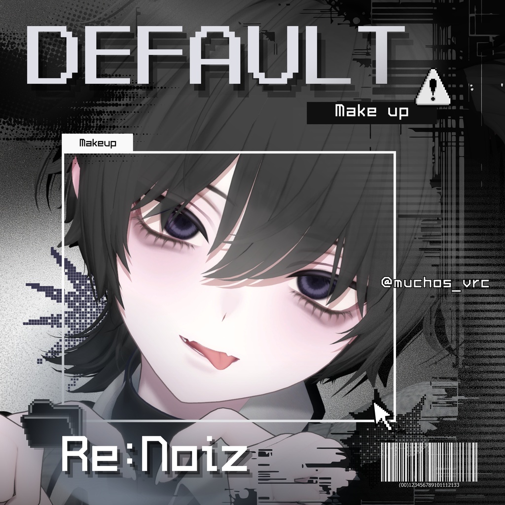 【4アバター対応】📁DEFAULT⚠ // Makeup texture