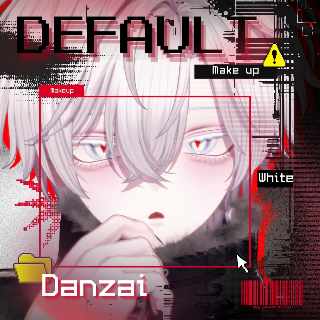 【4アバター対応】📁DEFAULT⚠ // Makeup texture