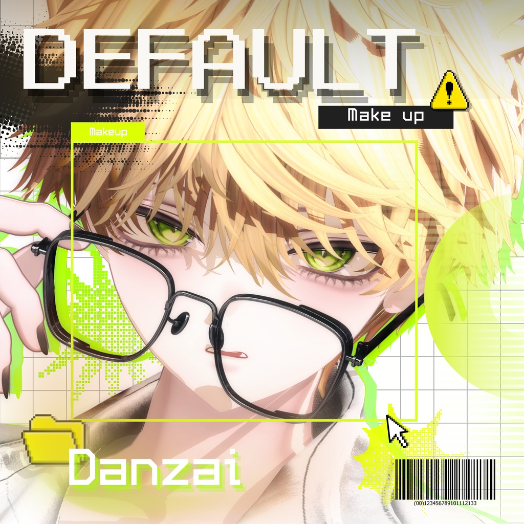 【4アバター対応】📁DEFAULT⚠ // Makeup texture
