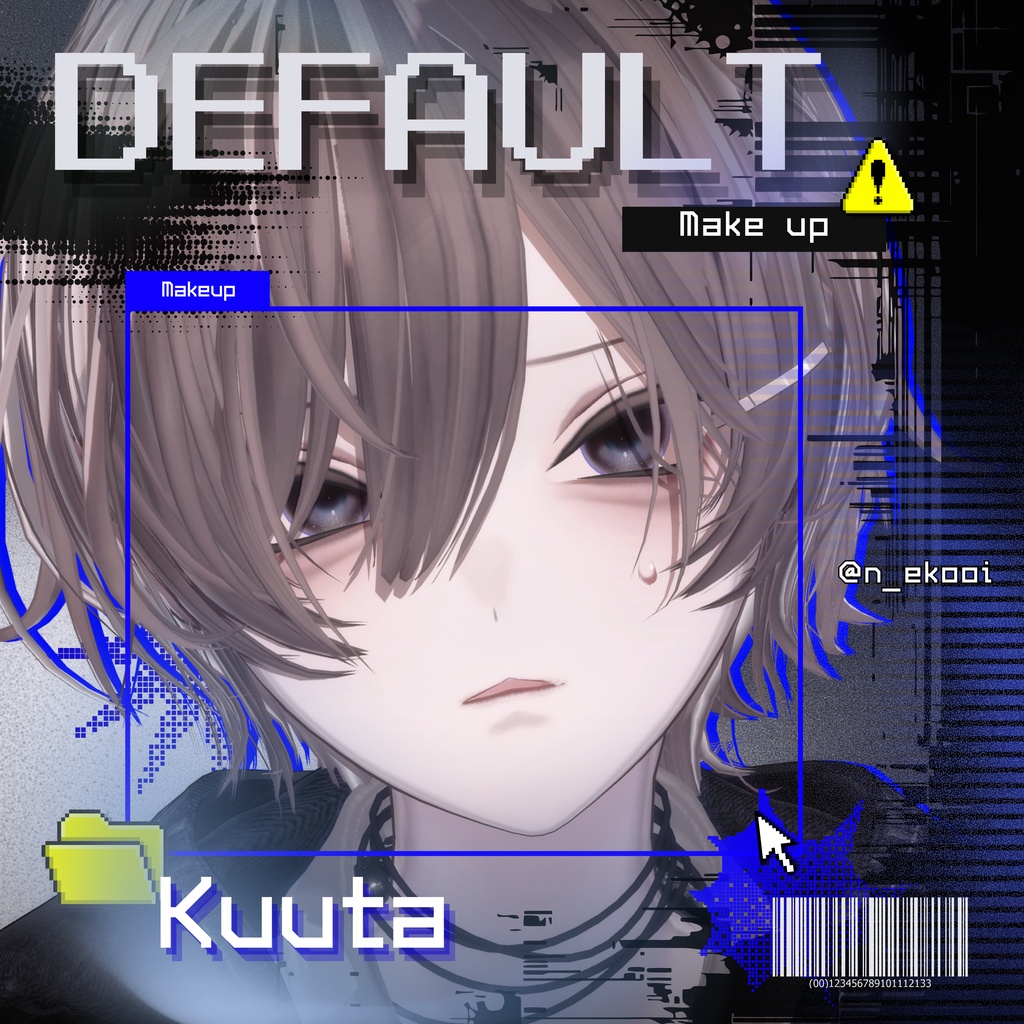 【4アバター対応】📁DEFAULT⚠ // Makeup texture