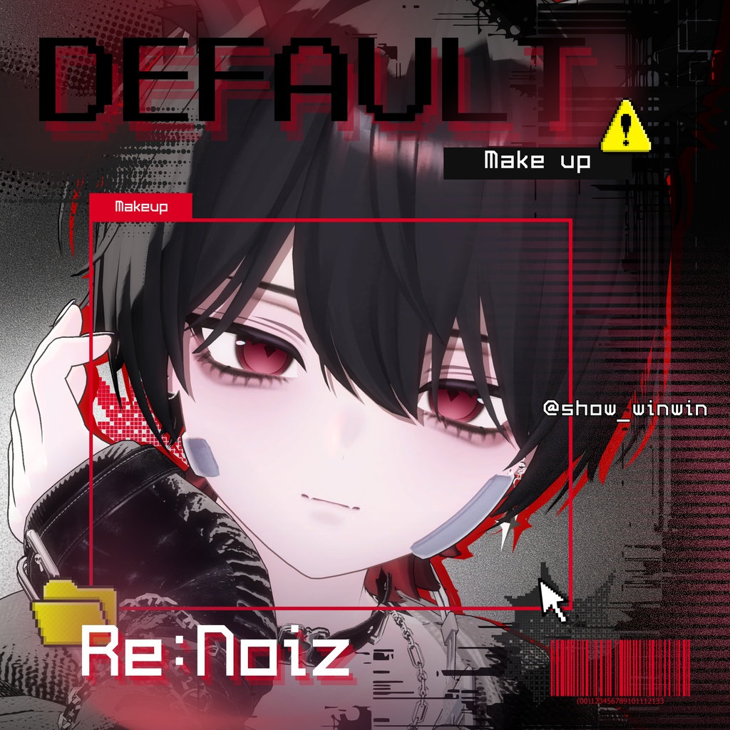 【4アバター対応】📁DEFAULT⚠ // Makeup texture