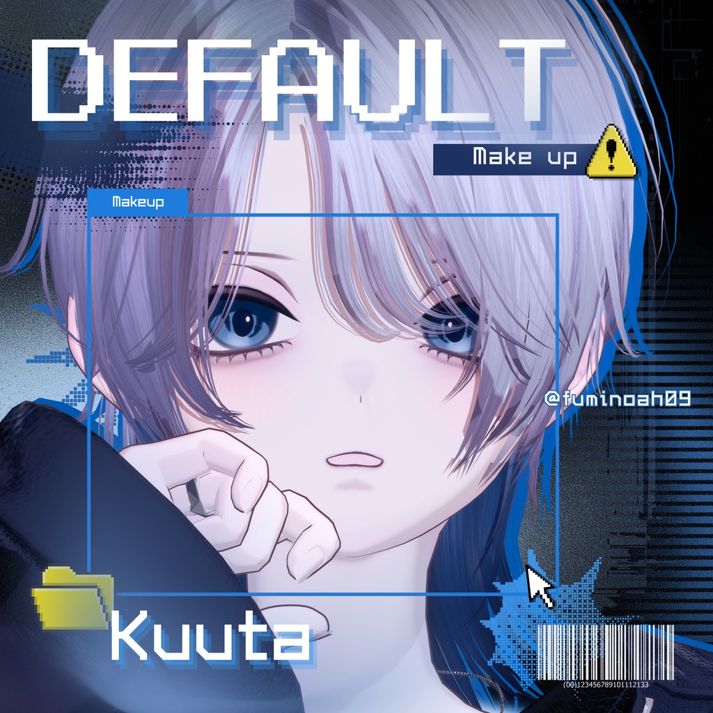 【4アバター対応】📁DEFAULT⚠ // Makeup texture