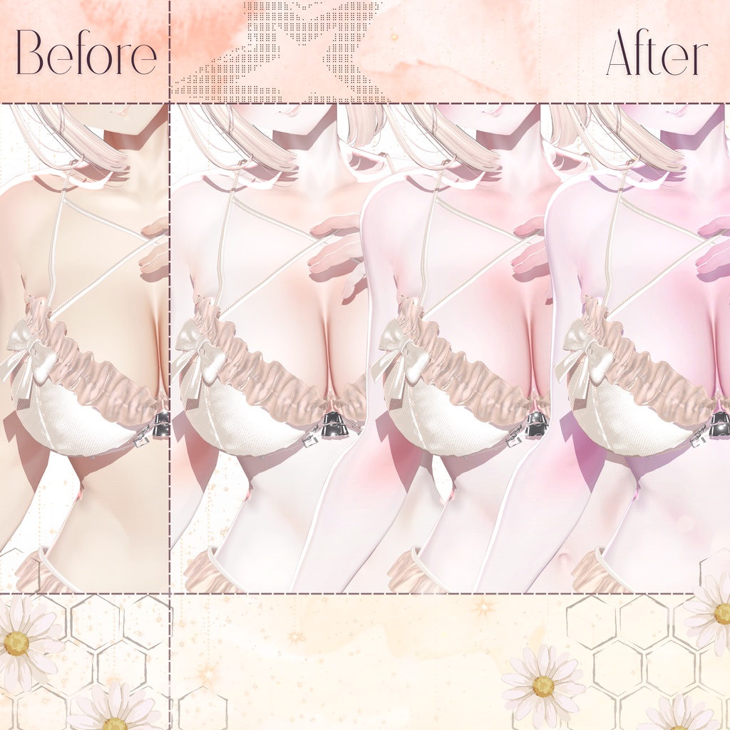 【ミダリス / Midaris】˚₊‧꒰ა Honey Glaze Makeup & Body Texture ໒꒱‧₊˚