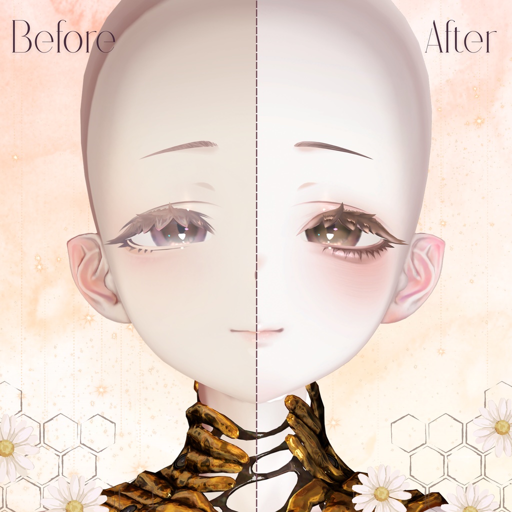 【ミダリス / Midaris】˚₊‧꒰ა Honey Glaze Makeup & Body Texture ໒꒱‧₊˚